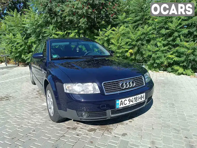 Универсал Audi A4 2002 1.6 л. Ручная / Механика обл. Волынская, Луцк - Фото 1/21