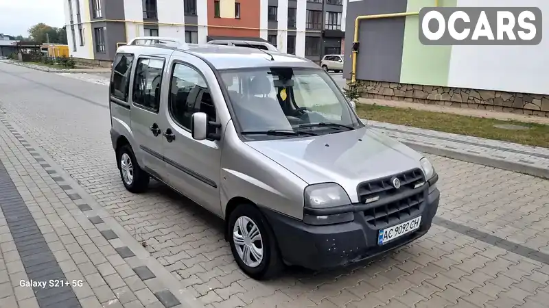 Минивэн Fiat Doblo 2002 1.91 л. Ручная / Механика обл. Волынская, Луцк - Фото 1/21