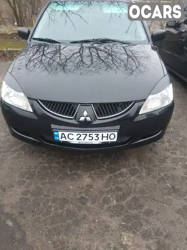 Седан Mitsubishi Lancer 2005 1.6 л. Ручна / Механіка обл. Волинська, Володимир-Волинський - Фото 1/3