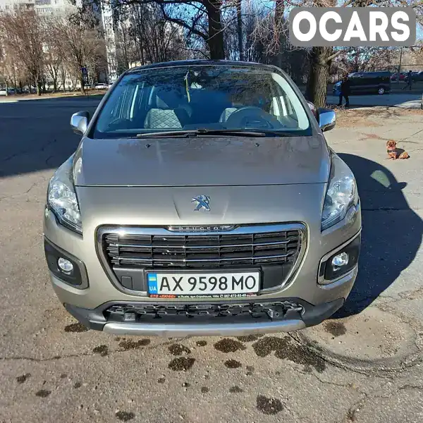 Внедорожник / Кроссовер Peugeot 3008 2016 1.56 л. Ручная / Механика обл. Харьковская, Харьков - Фото 1/15