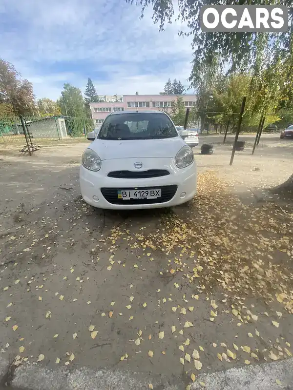 Хэтчбек Nissan Micra 2013 1.2 л. Ручная / Механика обл. Полтавская, Кременчуг - Фото 1/9