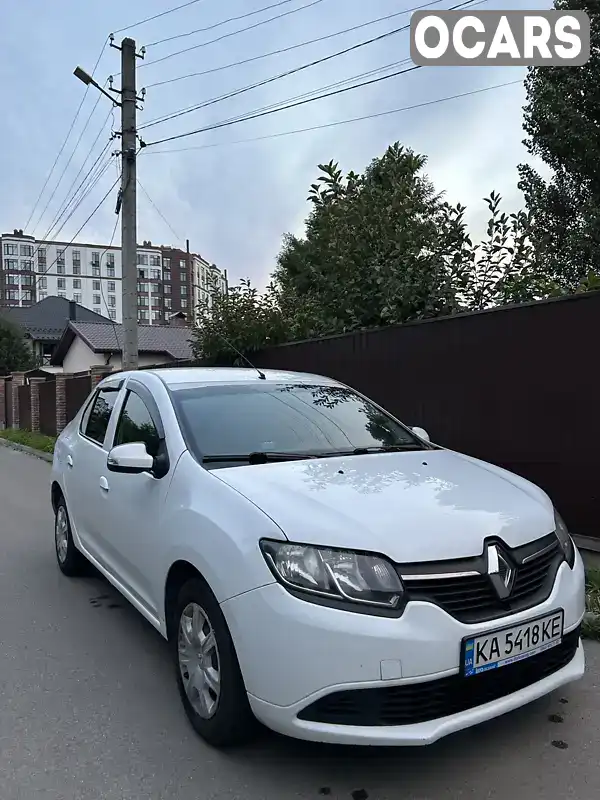 Седан Renault Logan 2013 1.6 л. Ручная / Механика обл. Киевская, Киев - Фото 1/20