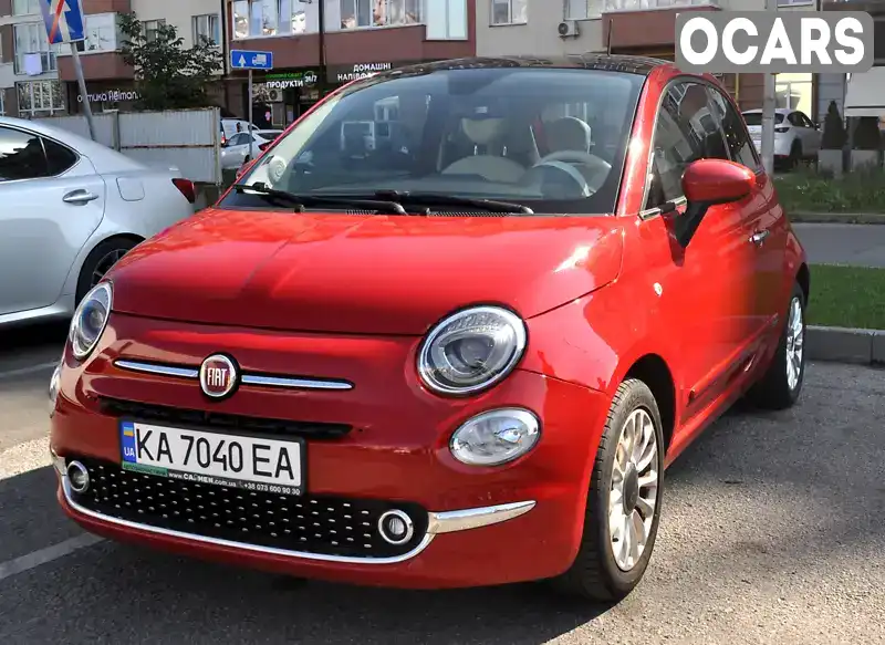 Хэтчбек Fiat 500 2016 1.24 л. Автомат обл. Львовская, Стрый - Фото 1/13