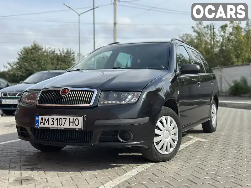 Универсал Skoda Fabia 2007 1.39 л. Ручная / Механика обл. Житомирская, Житомир - Фото 1/20