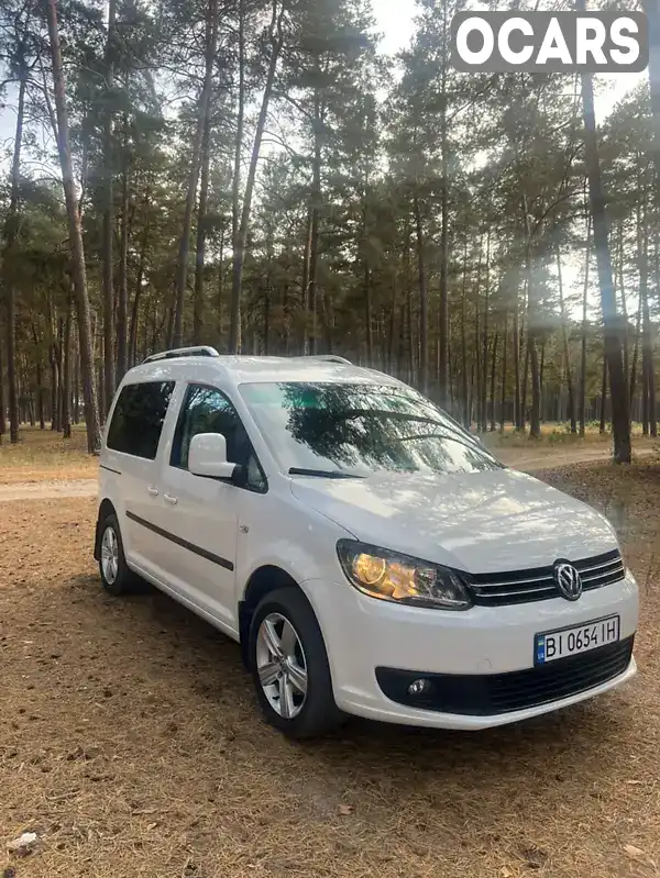 Мінівен Volkswagen Caddy 2015 1.6 л. Автомат обл. Запорізька, Запоріжжя - Фото 1/21