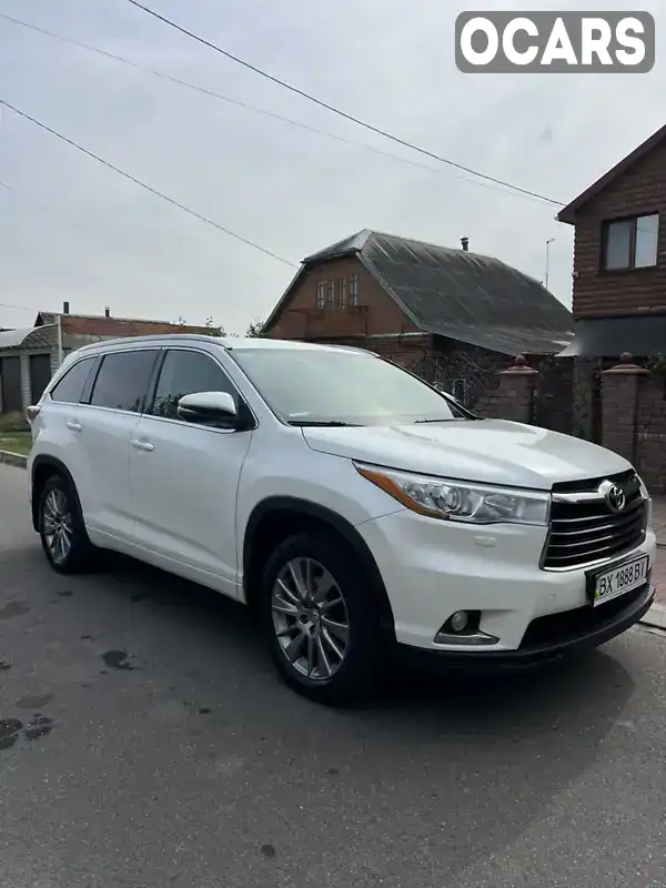 Внедорожник / Кроссовер Toyota Highlander 2014 3.46 л. Автомат обл. Хмельницкая, Хмельницкий - Фото 1/21