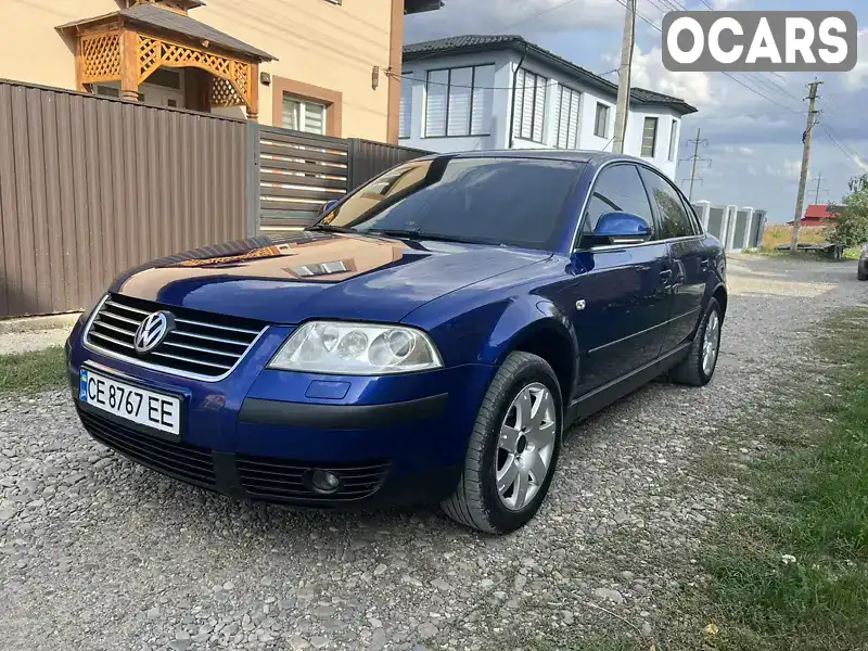 Седан Volkswagen Passat 2003 1.9 л. Ручна / Механіка обл. Чернівецька, Чернівці - Фото 1/21