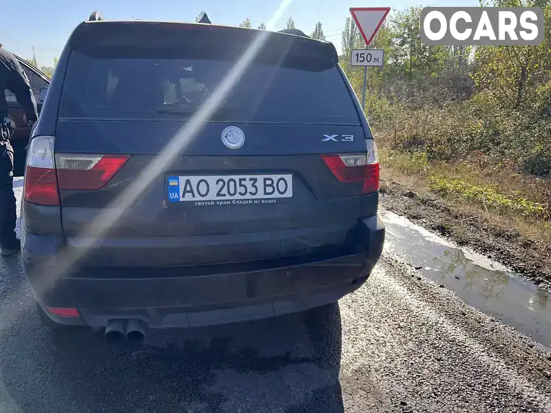 Позашляховик / Кросовер BMW X3 2006 2.99 л. Автомат обл. Закарпатська, Ужгород - Фото 1/11