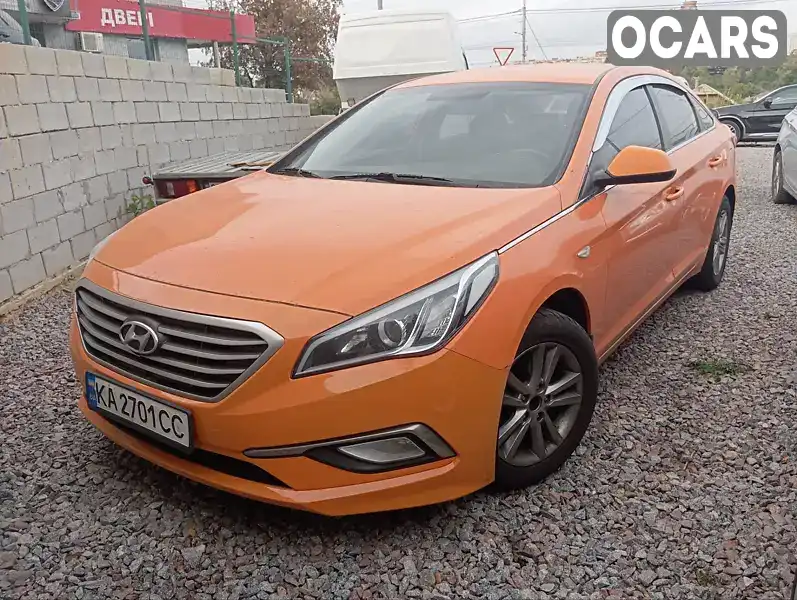 Седан Hyundai Sonata 2015 2 л. Автомат обл. Киевская, Киев - Фото 1/12