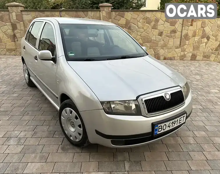 Хетчбек Skoda Fabia 2002 1.39 л. Автомат обл. Тернопільська, Тернопіль - Фото 1/21