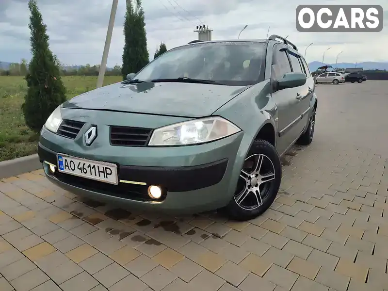 Універсал Renault Megane 2004 1.46 л. Ручна / Механіка обл. Закарпатська, Іршава - Фото 1/9