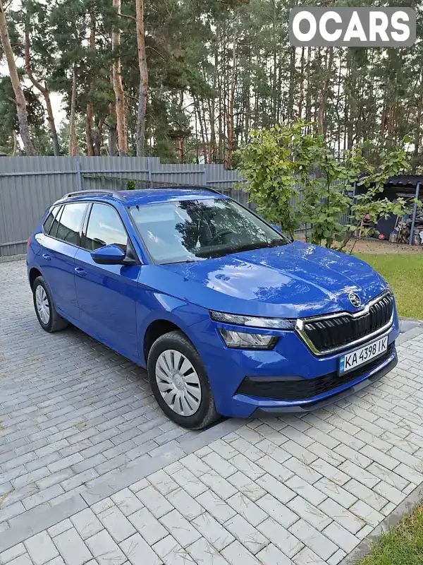 Позашляховик / Кросовер Skoda Kamiq 2021 1.6 л. Ручна / Механіка обл. Київська, Ірпінь - Фото 1/12