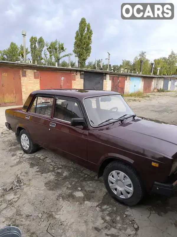 Седан ВАЗ / Lada 2107 2008 1.7 л. Ручная / Механика обл. Киевская, Украинка - Фото 1/6