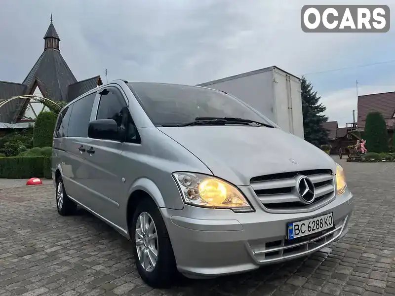 Минивэн Mercedes-Benz Vito 2013 2.14 л. Ручная / Механика обл. Тернопольская, Борщев - Фото 1/21