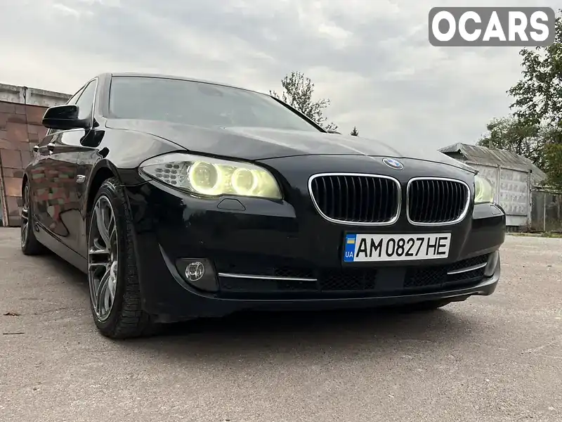 Седан BMW 5 Series 2010 3 л. Автомат обл. Житомирська, Коростишів - Фото 1/21