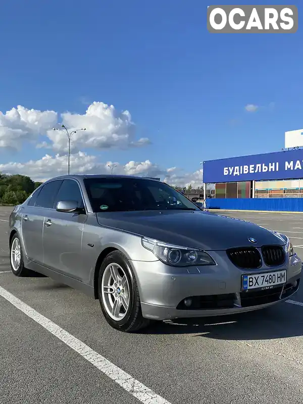 Седан BMW 5 Series 2004 2.5 л. Ручна / Механіка обл. Хмельницька, Кам'янець-Подільський - Фото 1/15