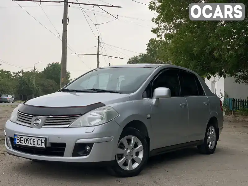 Седан Nissan TIIDA 2008 1.6 л. Ручна / Механіка обл. Миколаївська, Нова Одеса - Фото 1/21