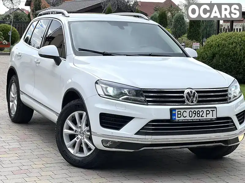 Позашляховик / Кросовер Volkswagen Touareg 2016 3 л. Автомат обл. Львівська, Стрий - Фото 1/21