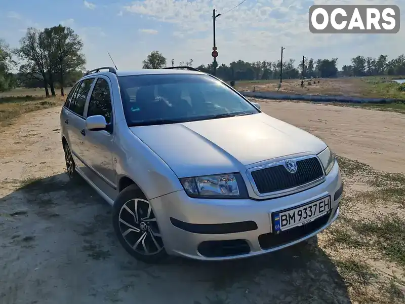 Универсал Skoda Fabia 2005 1.39 л. Ручная / Механика обл. Сумская, Ахтырка - Фото 1/17