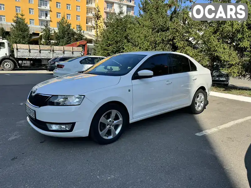 Ліфтбек Skoda Rapid 2013 1.6 л. Ручна / Механіка обл. Київська, Київ - Фото 1/15