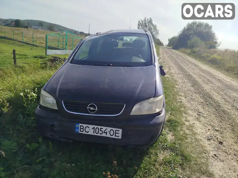 Минивэн Opel Zafira 2002 1.6 л. Ручная / Механика обл. Львовская, Новояворовск - Фото 1/5