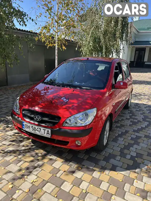 Хетчбек Hyundai Getz 2008 1.4 л. Автомат обл. Одеська, Ізмаїл - Фото 1/13