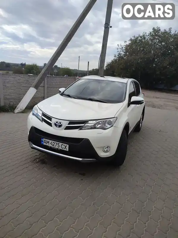 Внедорожник / Кроссовер Toyota RAV4 2014 2.49 л. Автомат обл. Житомирская, Ружин - Фото 1/14