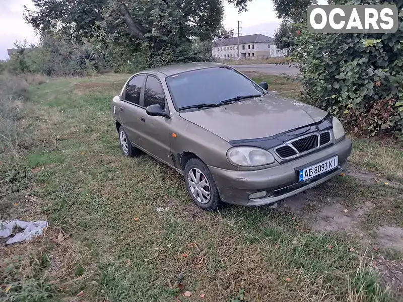 Седан Daewoo Lanos 2002 1.6 л. Ручна / Механіка обл. Вінницька, Тульчин - Фото 1/12