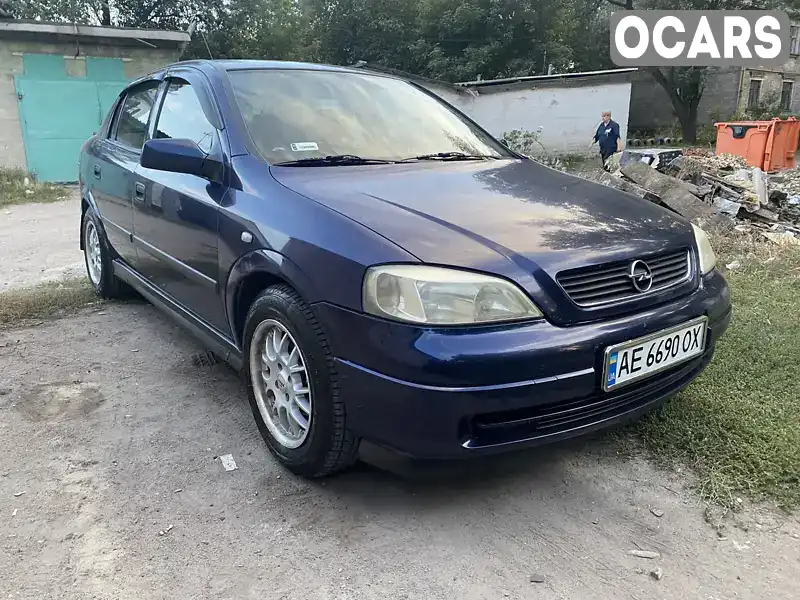 Хетчбек Opel Astra 1998 1.6 л. Ручна / Механіка обл. Дніпропетровська, Кам'янське (Дніпродзержинськ) - Фото 1/16