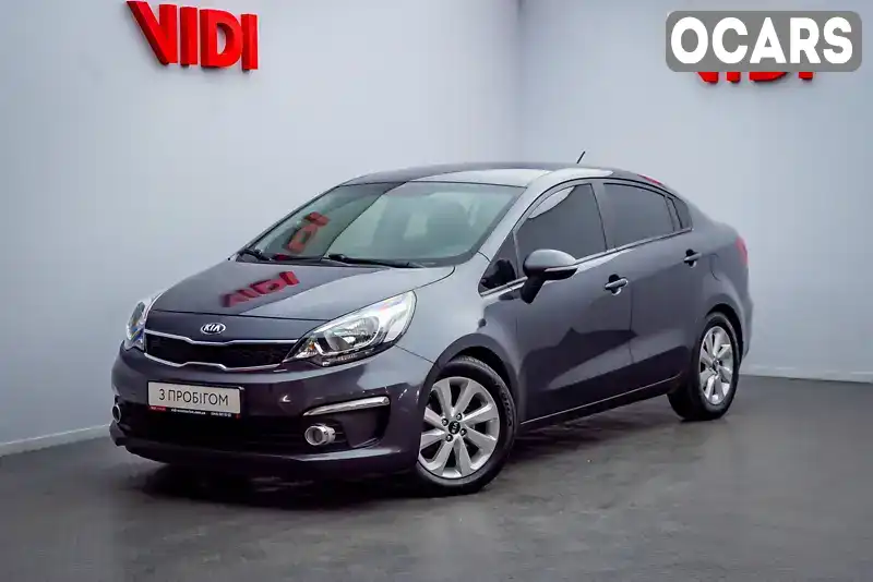 Седан Kia Rio 2016 1.4 л. Автомат обл. Киевская, Киев - Фото 1/20