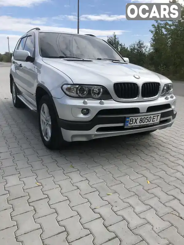 Позашляховик / Кросовер BMW X5 2006 3 л. Автомат обл. Хмельницька, Красилів - Фото 1/17