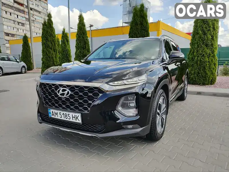 Позашляховик / Кросовер Hyundai Santa FE 2019 2.2 л. Автомат обл. Житомирська, Житомир - Фото 1/21