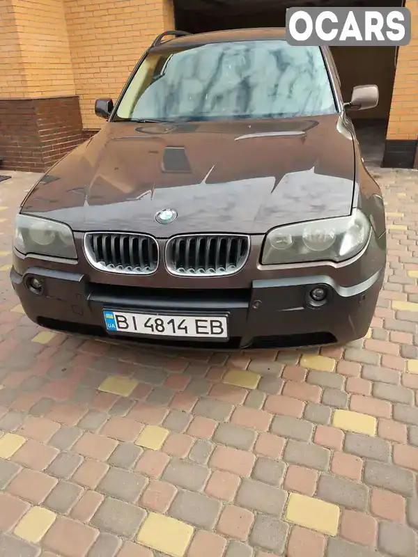 Позашляховик / Кросовер BMW X3 2005 2.49 л. Автомат обл. Полтавська, Полтава - Фото 1/8