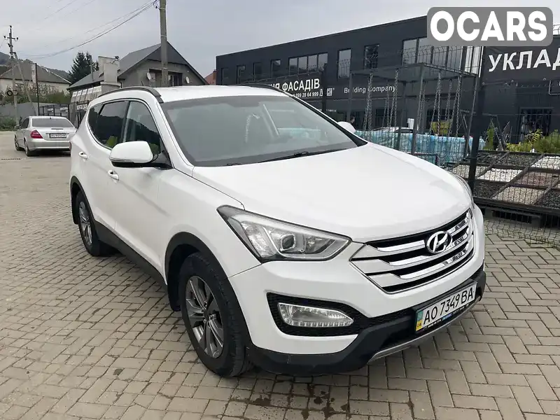 Позашляховик / Кросовер Hyundai Santa FE 2015 2.2 л. Автомат обл. Закарпатська, Свалява - Фото 1/8