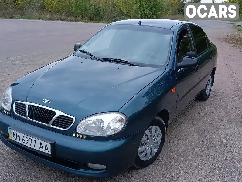 Седан Daewoo Sens 2004 1.3 л. Ручна / Механіка обл. Житомирська, Радомишль - Фото 1/21