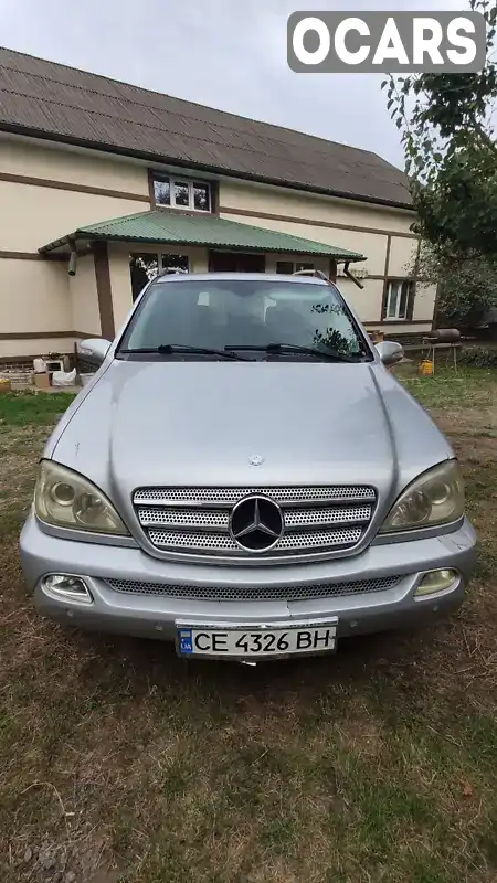 Позашляховик / Кросовер Mercedes-Benz M-Class 2005 2.69 л. Автомат обл. Чернівецька, Чернівці - Фото 1/5