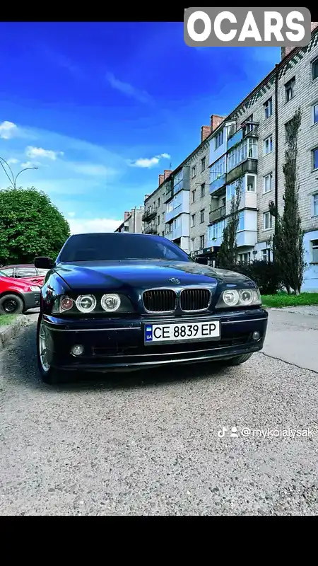 Седан BMW 5 Series 2002 2.5 л. Ручна / Механіка обл. Чернівецька, Чернівці - Фото 1/14