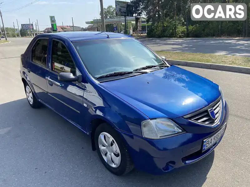 Седан Dacia Logan 2005 1.39 л. Ручна / Механіка обл. Кіровоградська, Кропивницький (Кіровоград) - Фото 1/17