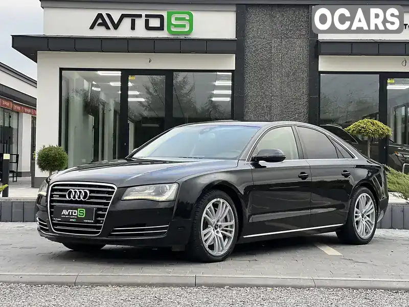 Седан Audi A8 2012 2.97 л. Автомат обл. Закарпатська, Ужгород - Фото 1/21