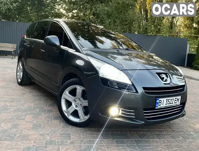 Мікровен Peugeot 5008 2010 1.6 л. Ручна / Механіка обл. Полтавська, Полтава - Фото 1/21