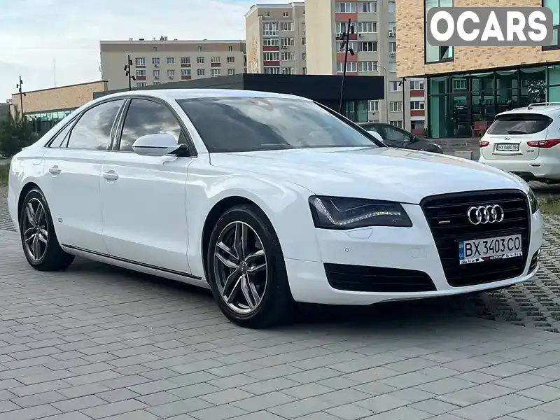 Седан Audi A8 2011 3 л. Автомат обл. Хмельницкая, Хмельницкий - Фото 1/21