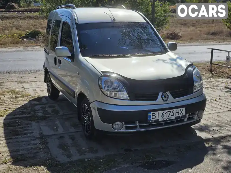 Мінівен Renault Kangoo 2007 1.4 л. Ручна / Механіка обл. Полтавська, Кременчук - Фото 1/20