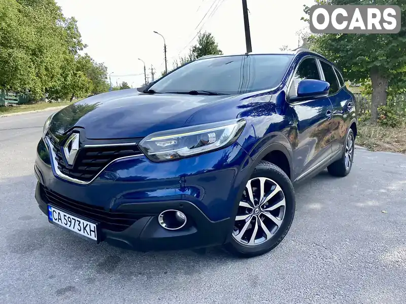 Внедорожник / Кроссовер Renault Kadjar 2016 1.46 л. Автомат обл. Черкасская, Умань - Фото 1/21