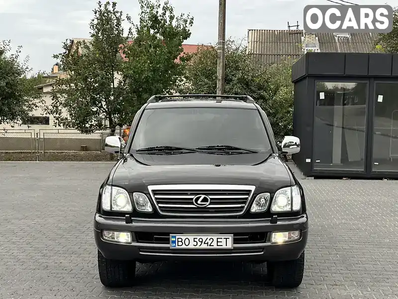 Позашляховик / Кросовер Lexus LX 2004 4.7 л. Автомат обл. Тернопільська, Тернопіль - Фото 1/21