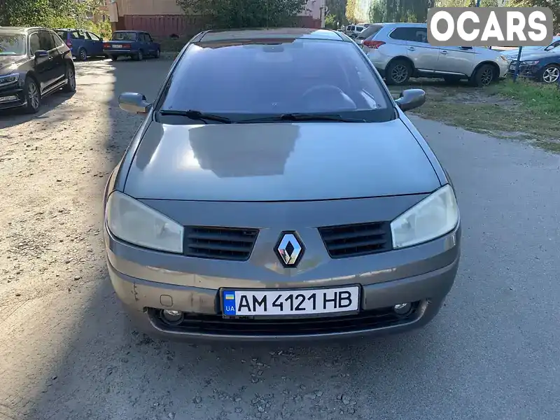 Седан Renault Megane 2004 2 л. Автомат обл. Київська, Бориспіль - Фото 1/6