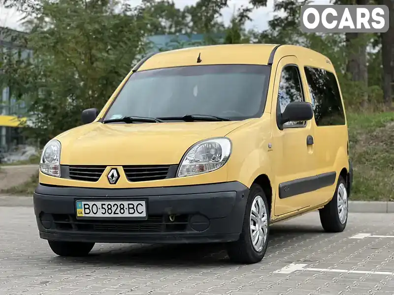 Мінівен Renault Kangoo 2008 1.46 л. Ручна / Механіка обл. Тернопільська, Тернопіль - Фото 1/21