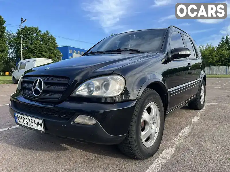 Внедорожник / Кроссовер Mercedes-Benz M-Class 2004 2.7 л. Автомат обл. Житомирская, Житомир - Фото 1/9