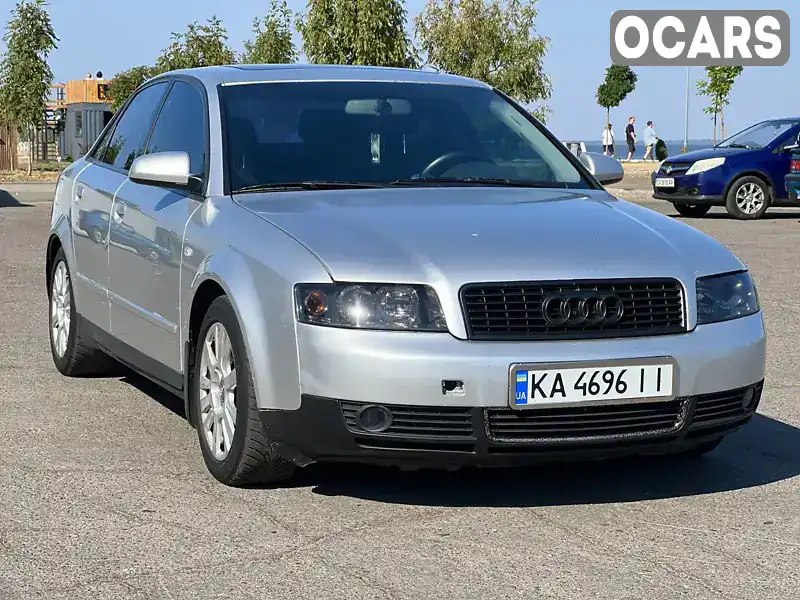 Седан Audi A4 2001 1.98 л. Вариатор обл. Черкасская, Черкассы - Фото 1/12