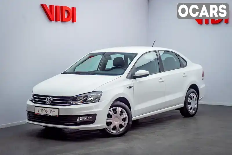 Седан Volkswagen Polo 2019 1.4 л. Автомат обл. Киевская, Киев - Фото 1/21