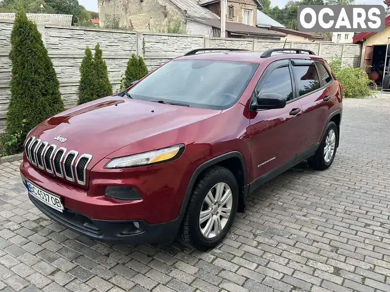 Позашляховик / Кросовер Jeep Cherokee 2015 2.36 л. Автомат обл. Львівська, Львів - Фото 1/18